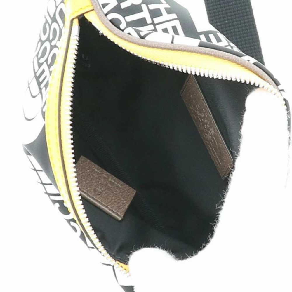 GUCCI THE NORTH FACE Belt Bag Waist Clutch Body Bum Crossbody Belt Black - Picture 6 of 6